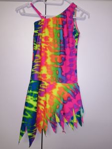 Kids Costumes to Hire - Neon Unitard - GIRL